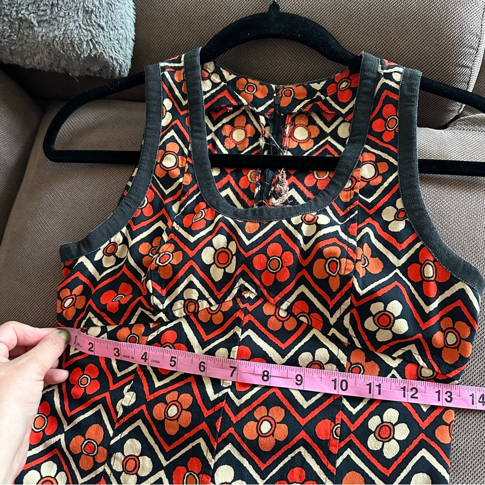 Vintage Flower Power Dress - image 7